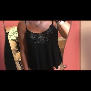 Cute black tank